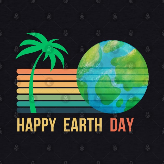 RETRO SUNSET EARTH DAY by Lolane